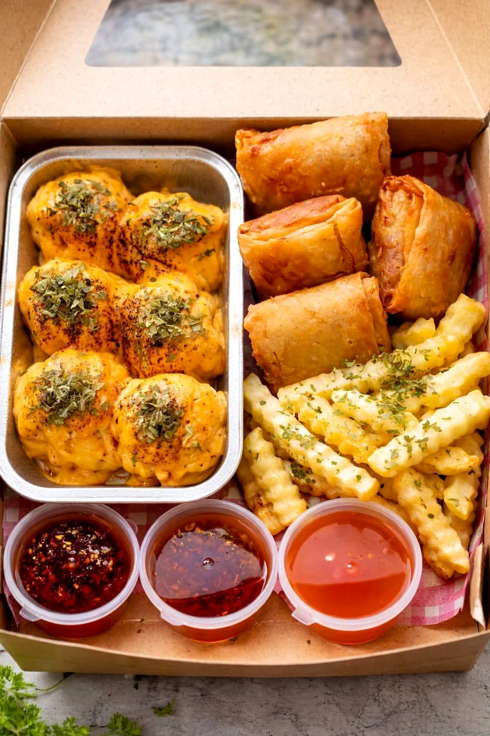 Dimsum mix platter